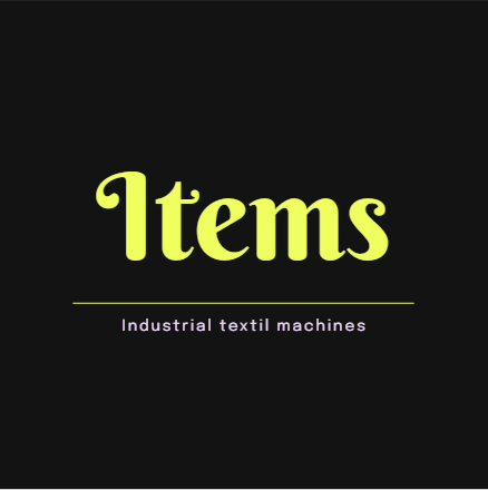 Industrial textil machines